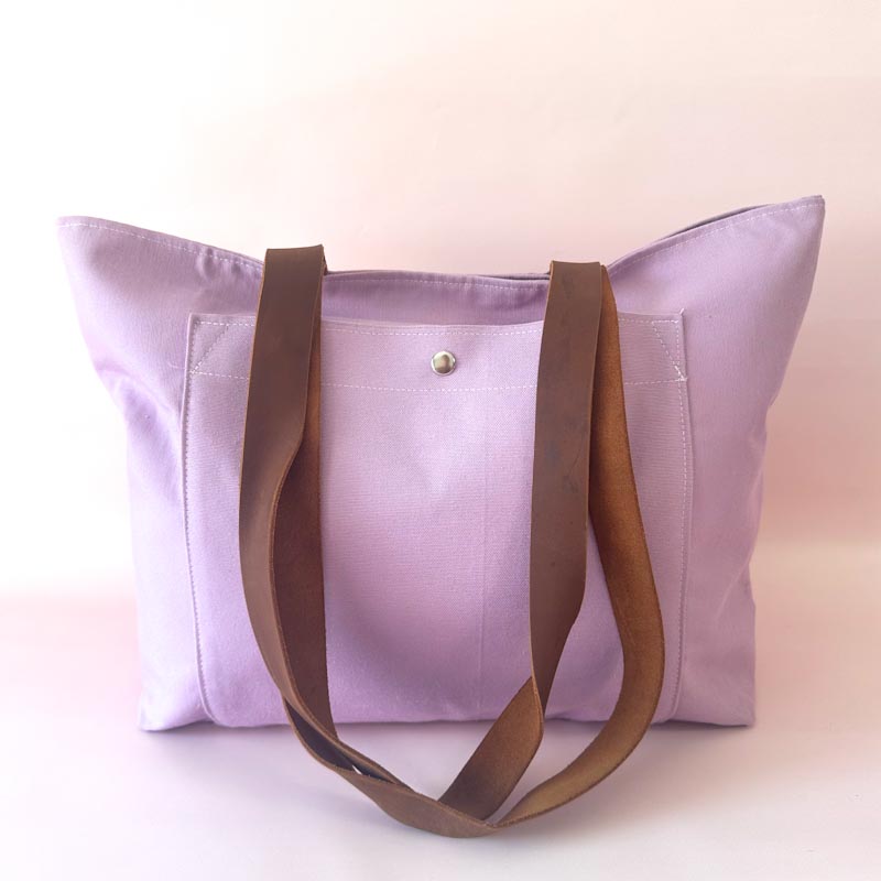 Bolso Simple Maxi - Lila