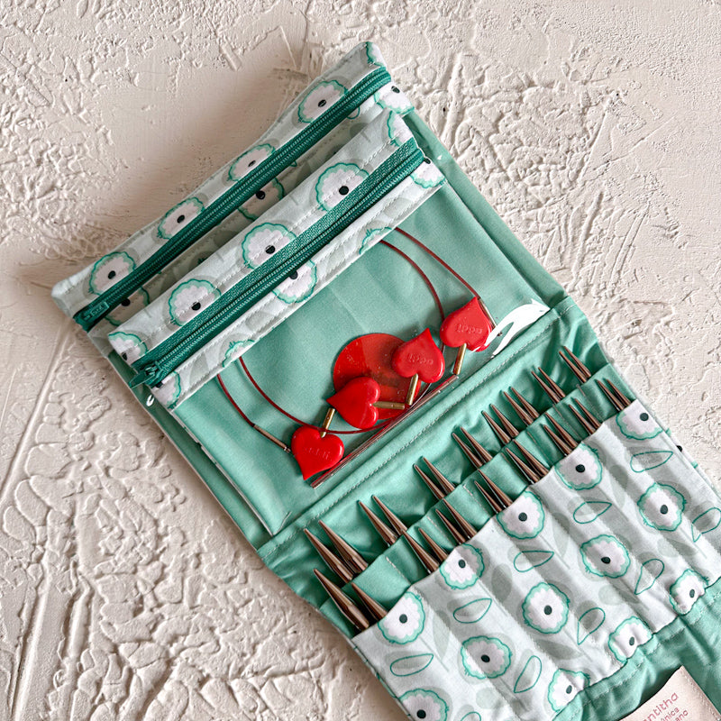 Organizador Palillos Intercambiables y Crochet